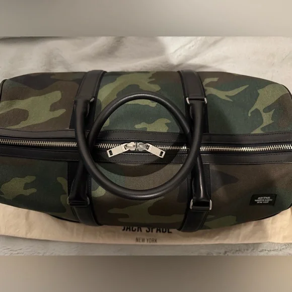 Jack Spade Camo Duffel Bag - Picture 4 of 9